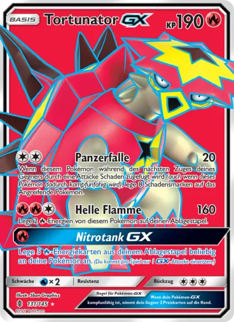 Turtonator GX [Shell Trap | Bright Flame | Nitro Tank GX]