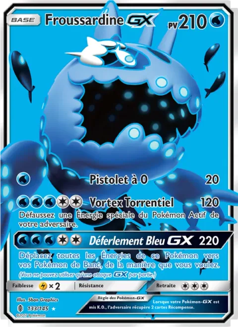 Wishiwashi GX [Water Gun | Torrential Vortex | Blue Surge GX]