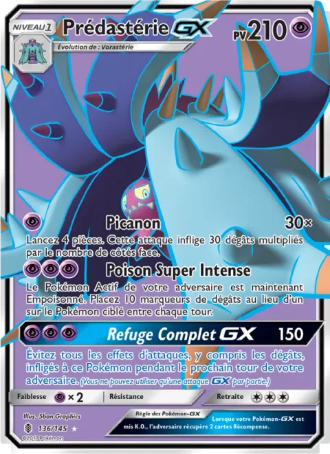 Toxapex GX [Spike Cannon | Ultra-Toxic Poison | Total Shelter GX]