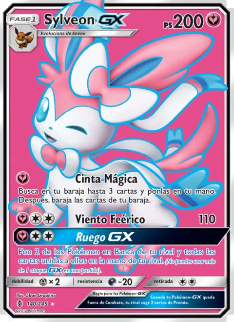 Sylveon GX [Magical Ribbon | Fairy Wind | Plea GX]