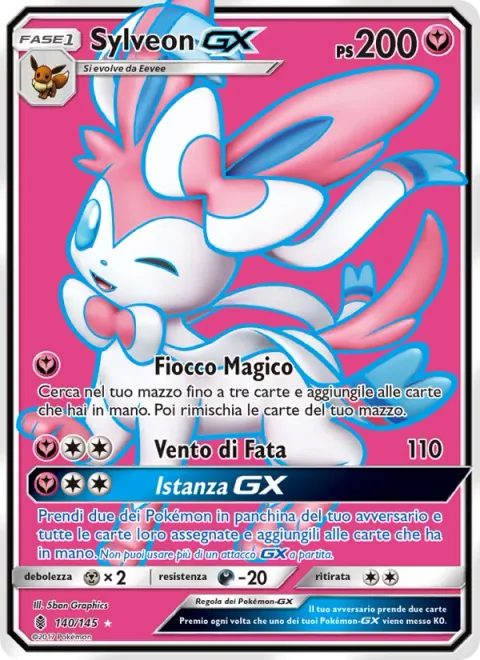 Sylveon GX [Magical Ribbon | Fairy Wind | Plea GX]