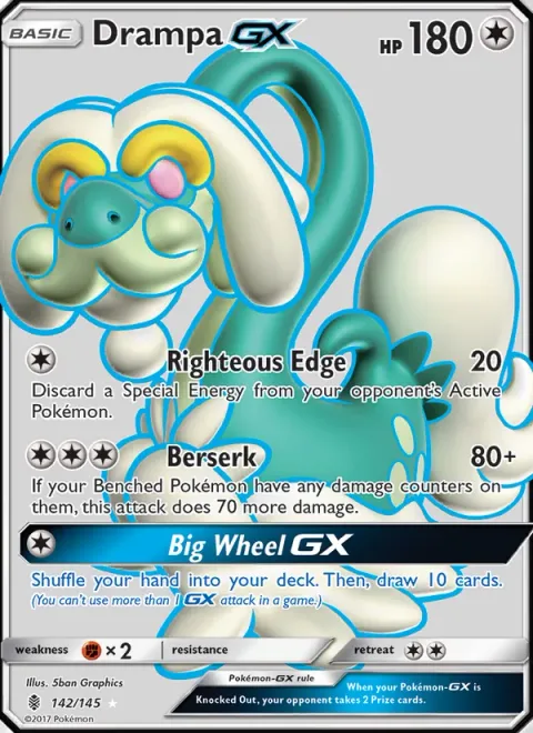 Drampa GX [Righteous Edge | Berserk | Big Wheel GX]