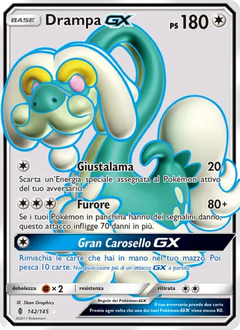 Drampa GX [Righteous Edge | Berserk | Big Wheel GX]