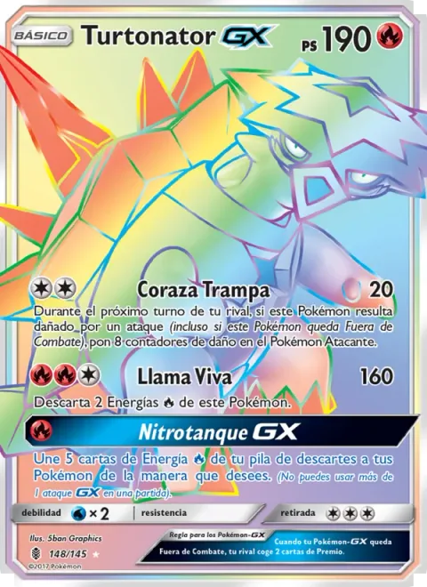 Turtonator GX [Shell Trap | Bright Flame | Nitro Tank GX]