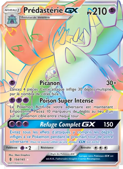 Toxapex GX [Spike Cannon | Ultra-Toxic Poison | Total Shelter GX]
