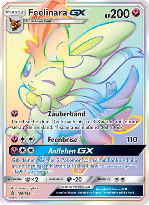 Sylveon GX [Magical Ribbon | Fairy Wind | Plea GX]