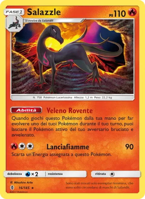 Salazzle [Hot Poison | Flamethrower]