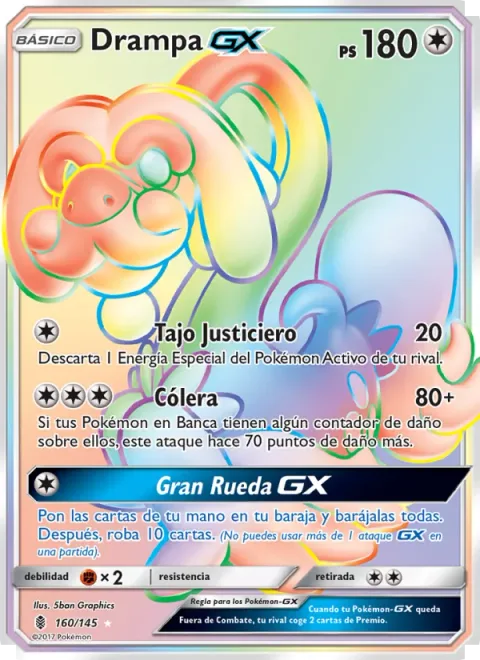 Drampa GX [Righteous Edge | Berserk | Big Wheel GX]