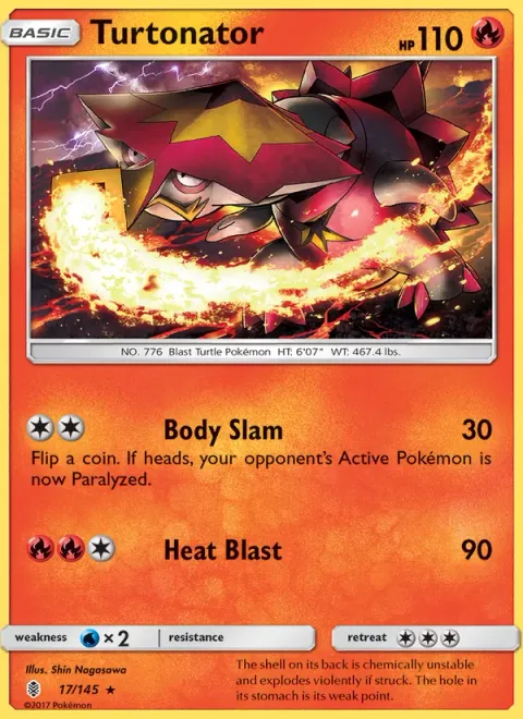 Turtonator [Body Slam | Heat Blast]
