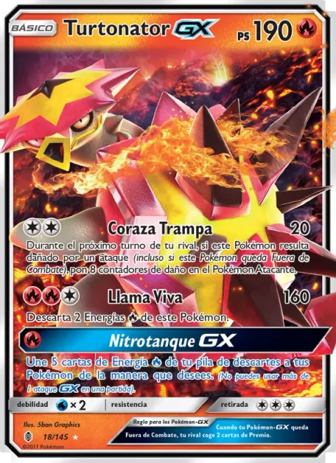 Turtonator GX [Shell Trap | Bright Flame | Nitro Tank GX]