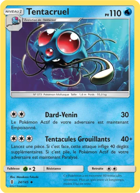 Tentacruel [Poison Sting | Seething Tentacles]