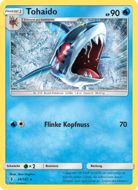 Sharpedo [Jet Headbutt]