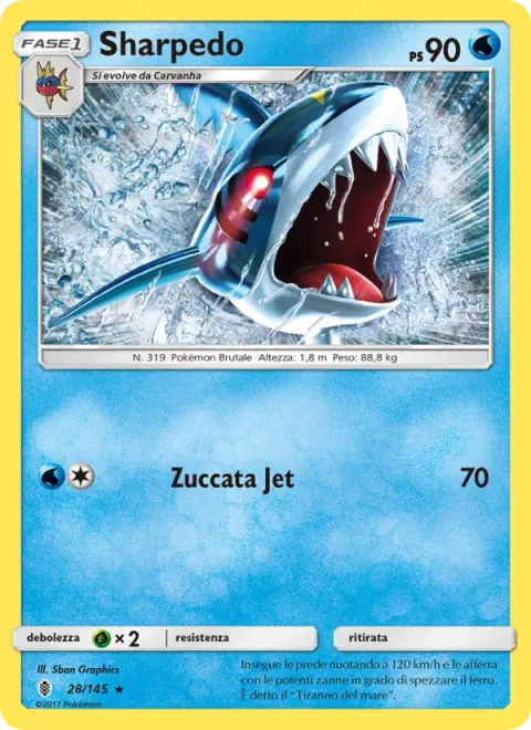 Sharpedo [Jet Headbutt]