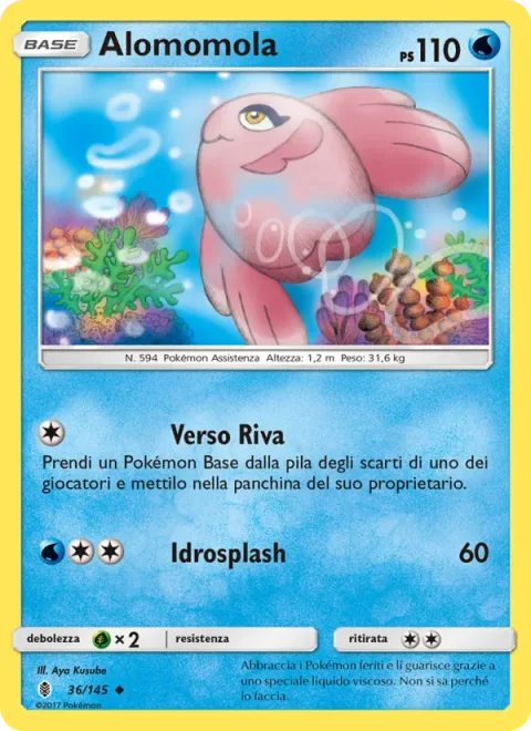 Alomomola [Borne Ashore | Hydro Splash]