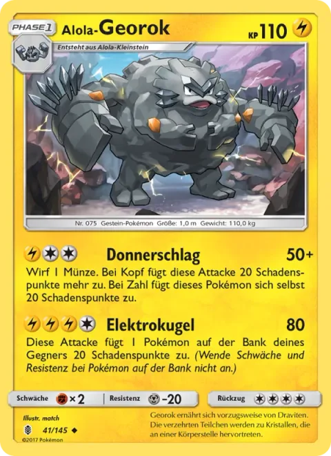 Alolan Graveler [Thunder Punch | Electrobullet]