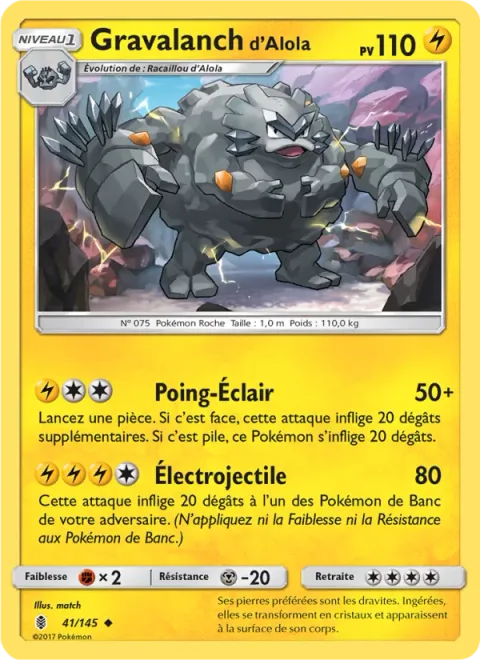 Alolan Graveler [Thunder Punch | Electrobullet]
