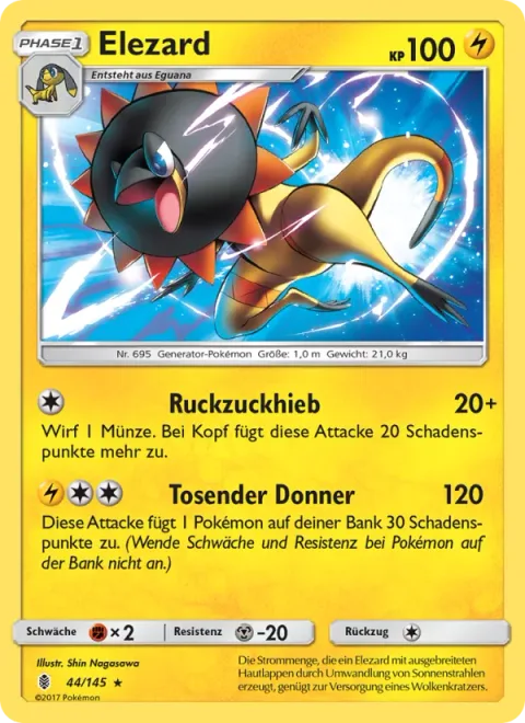 Heliolisk [Quick Attack | Raging Thunder]