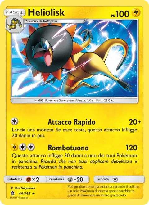 Heliolisk [Quick Attack | Raging Thunder]