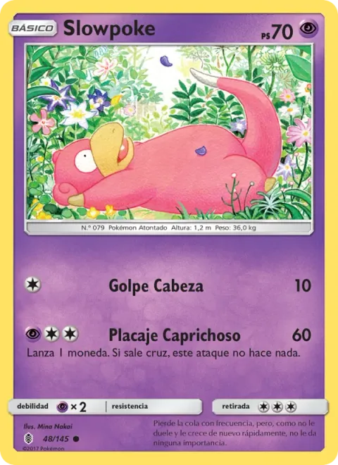 Slowpoke [Headbutt | Whimsy Tackle]