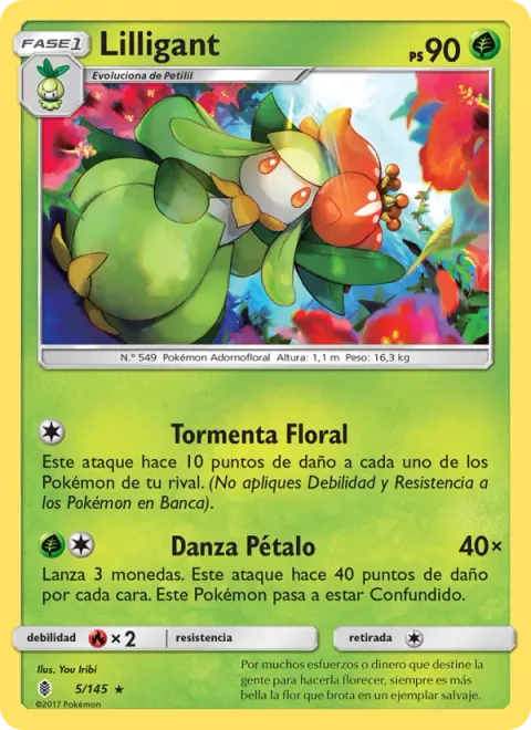 Lilligant [Petal Blizzard | Petal Dance]