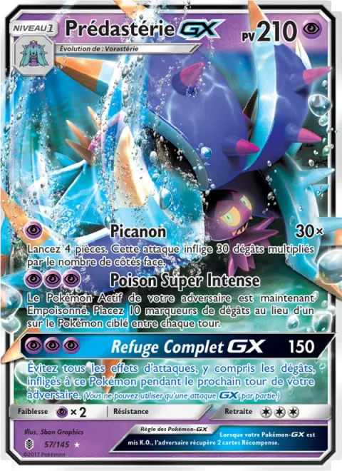 Toxapex GX [Spike Cannon | Ultra-Toxic Poison | Total Shelter GX]