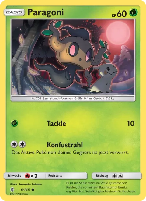 Phantump [Tackle | Confuse Ray]