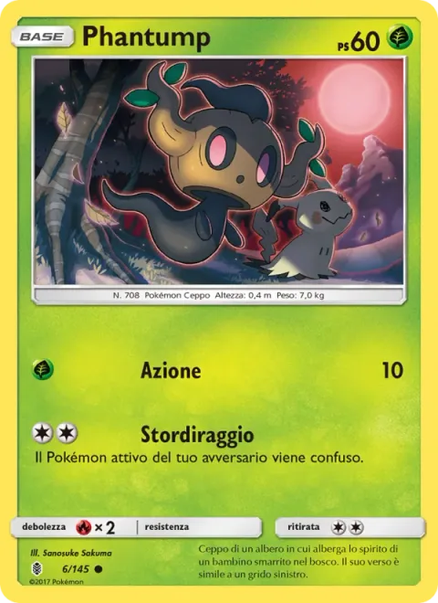 Phantump [Tackle | Confuse Ray]