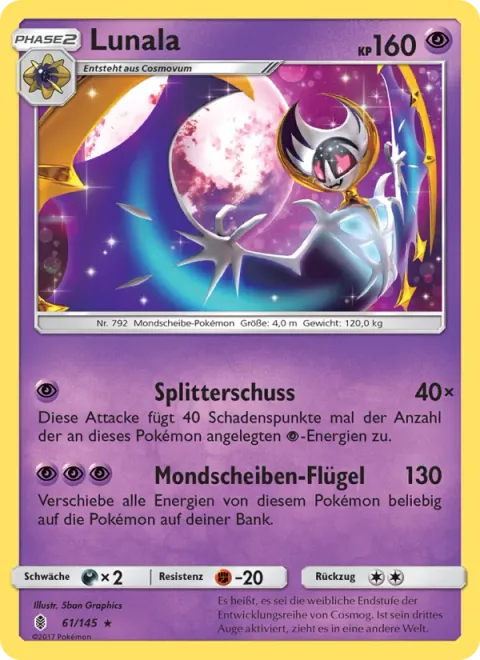 Lunala [Shatter Shot | Wings of the Moone]