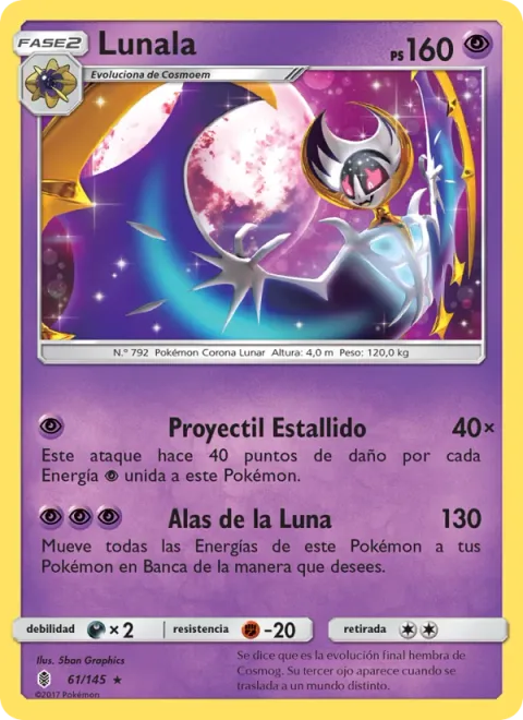 Lunala [Shatter Shot | Wings of the Moone]