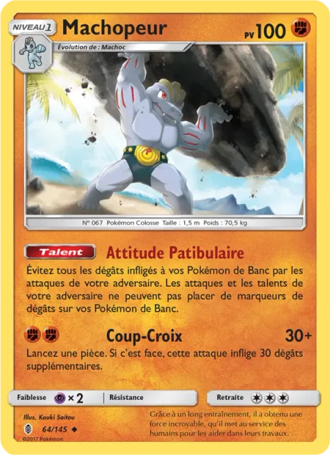 Machoke [Daunting Pose | Cross Chop]