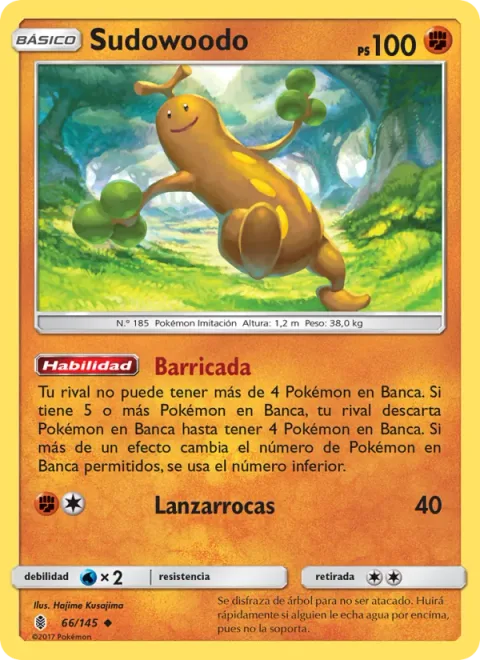 Sudowoodo [Roadblock | Rock Throw]