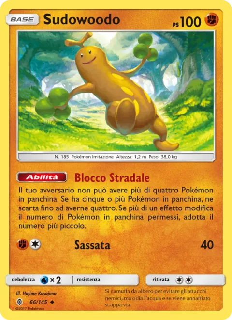 Sudowoodo [Roadblock | Rock Throw]