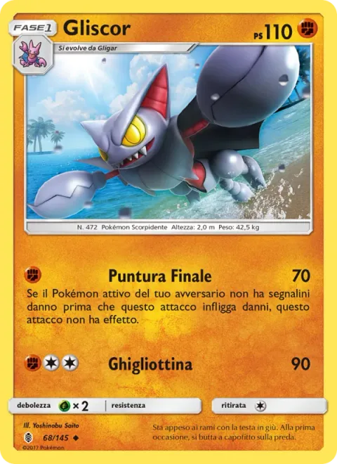 Gliscor [Finishing Stinger | Guillotine]