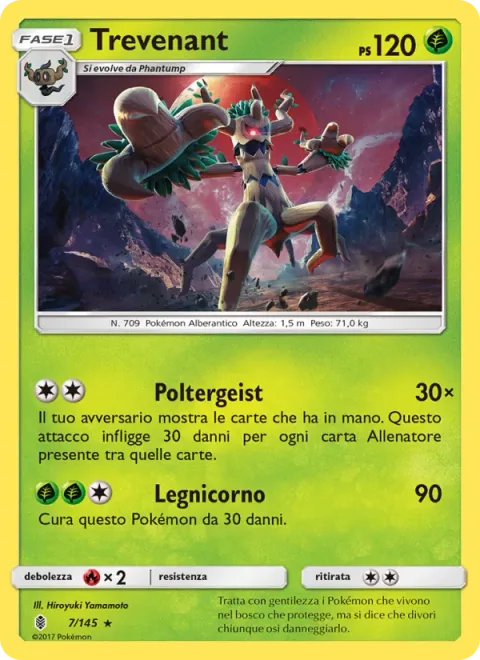 Trevenant [Poltergeist | Horn Leech]