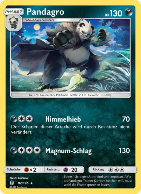 Pangoro [Sky Uppercut | Magnum Punch]