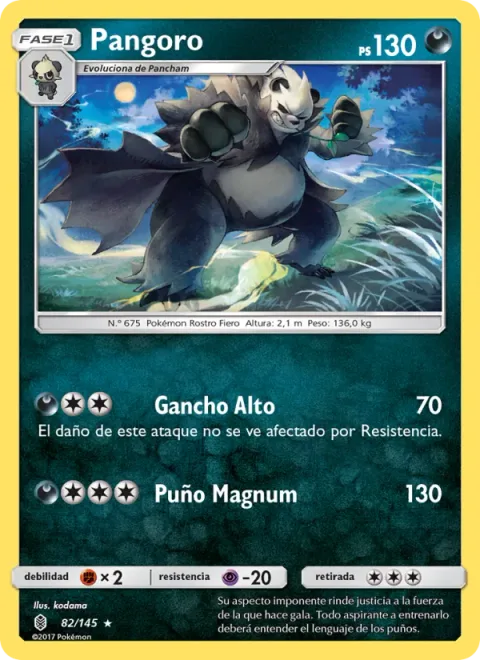 Pangoro [Sky Uppercut | Magnum Punch]