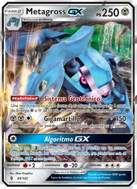 Metagross GX [Geotech System | Giga Hammer | Algorithm GX]