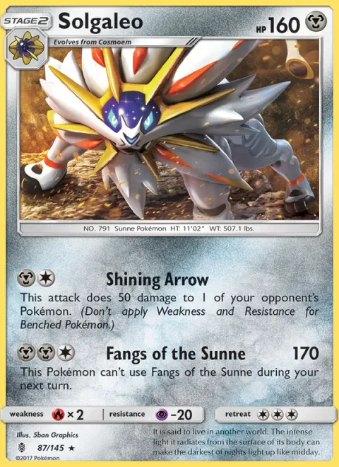 Solgaleo [Shining Arrow | Fangs of the Sunne]