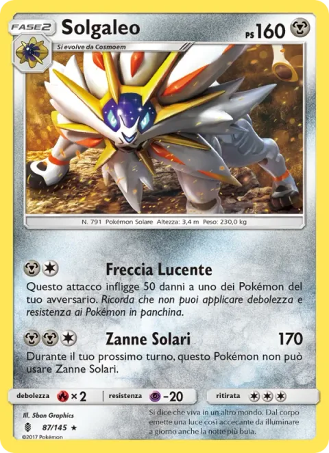 Solgaleo [Shining Arrow | Fangs of the Sunne]