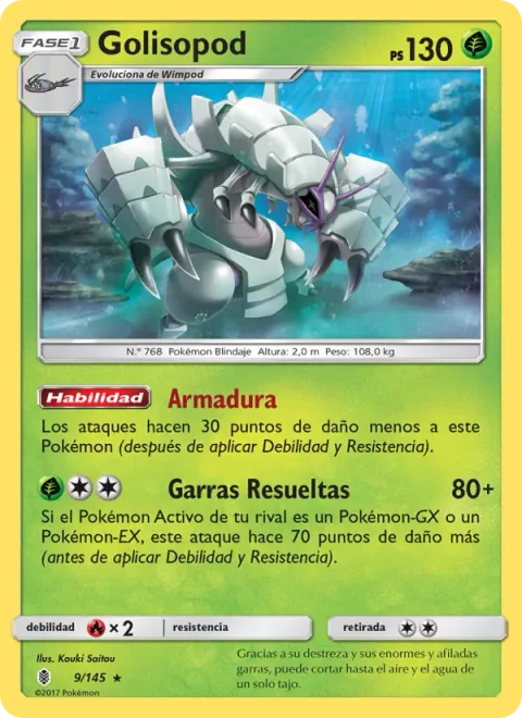 Golisopod [Armor | Resolute Claws]