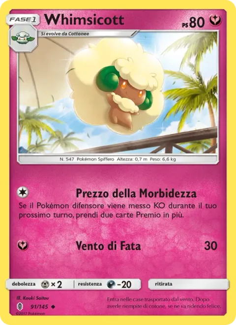 Whimsicott [The Wages of Fluff | Fairy Wind]
