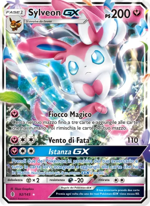 Sylveon GX [Magical Ribbon | Fairy Wind | Plea GX]