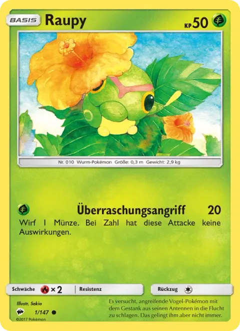 Caterpie [Surprise Attack]