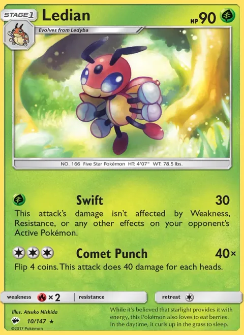 Ledian [Swift | Comet Punch]