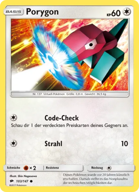 Porygon [Code Check | Beam]