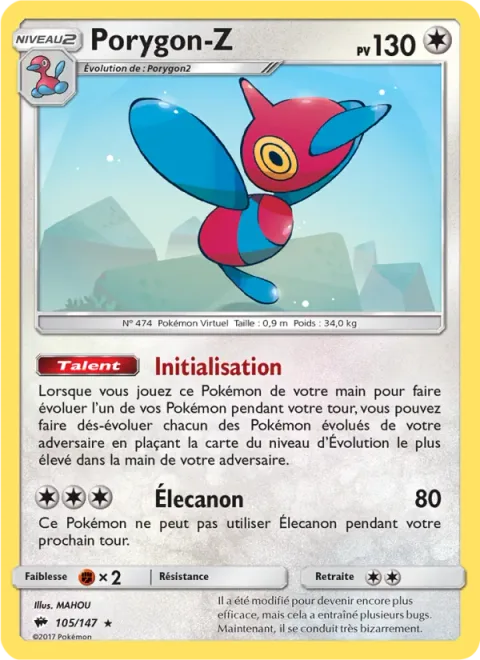 Porygon-Z [Initialize | Zap Cannon]