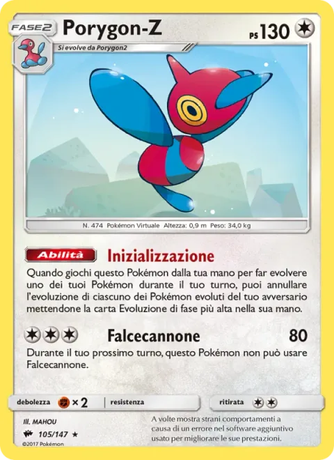Porygon-Z [Initialize | Zap Cannon]