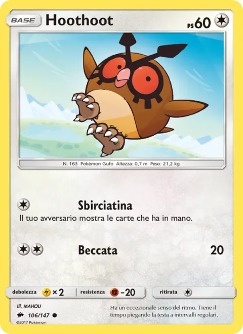 Hoothoot [See Through | Peck]