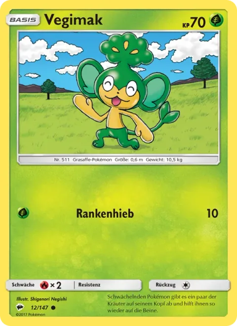 Pansage [Vine Whip]
