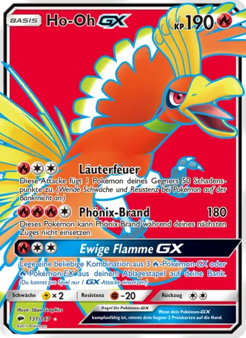 Ho-Oh GX [Sacred Fire | Phoenix Burn | Eternal Flame GX]